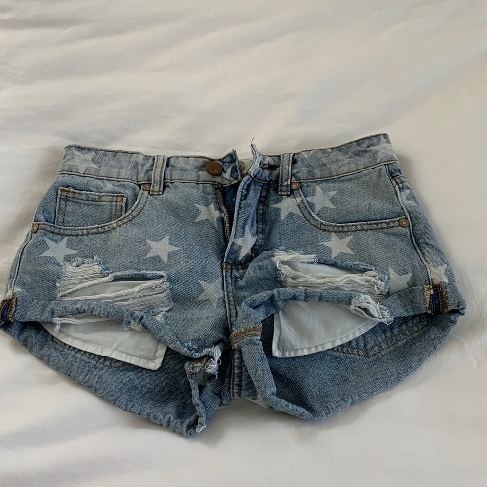 Cotton On Star Print Shorts